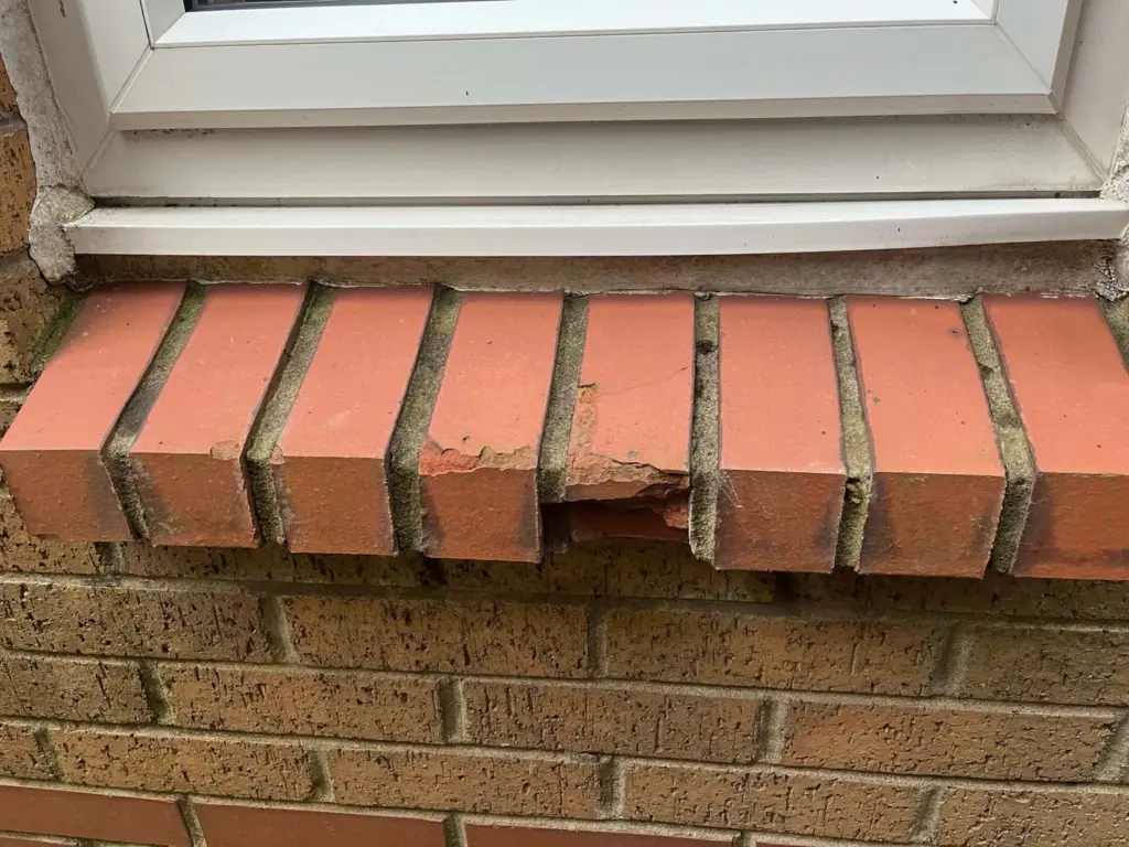 Window Sill Damage